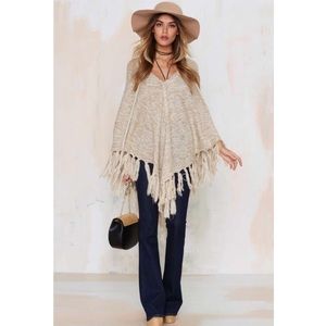 The Knitflix and Chill Poncho